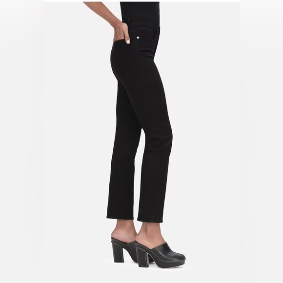 FRAME Denim Le High Straight in Film Noir size 27 - Picture 3 of 15